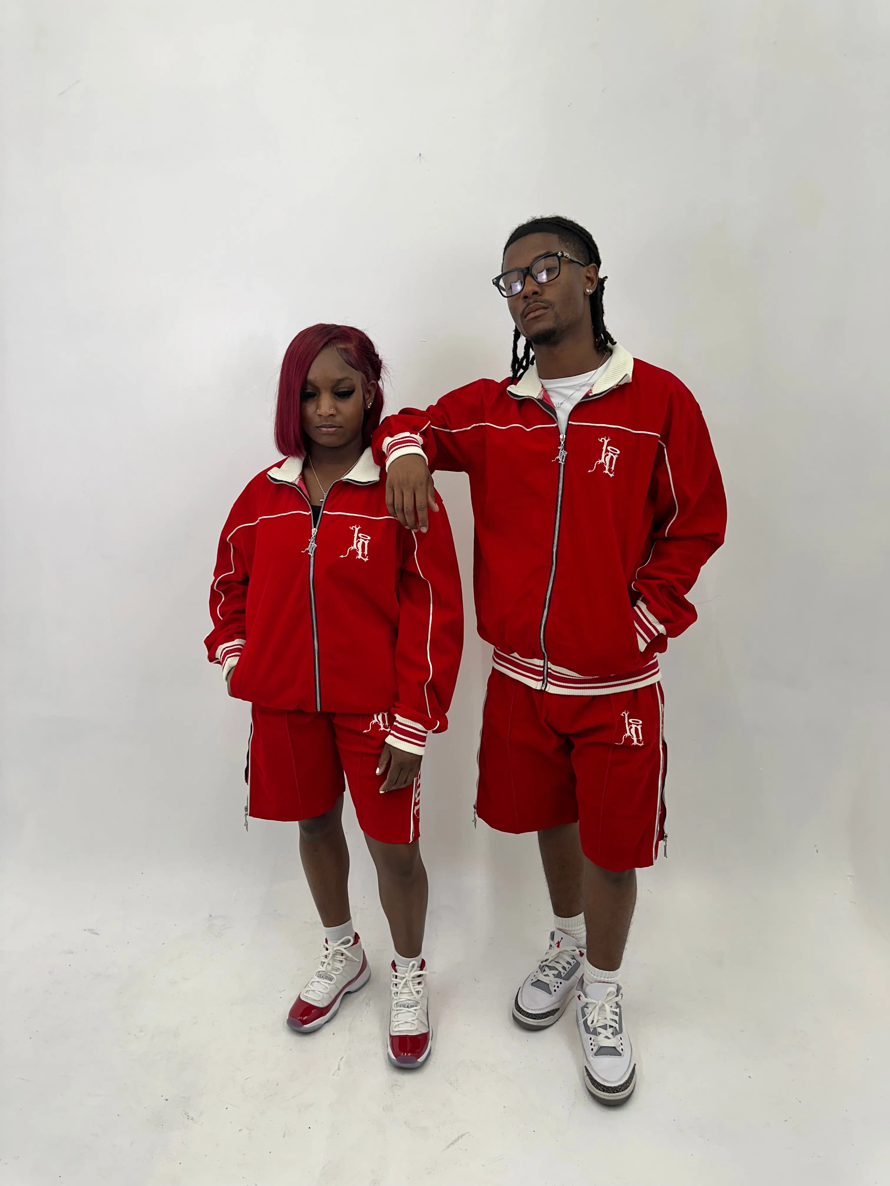 “ Red Velvet “ Velour Tracksuit