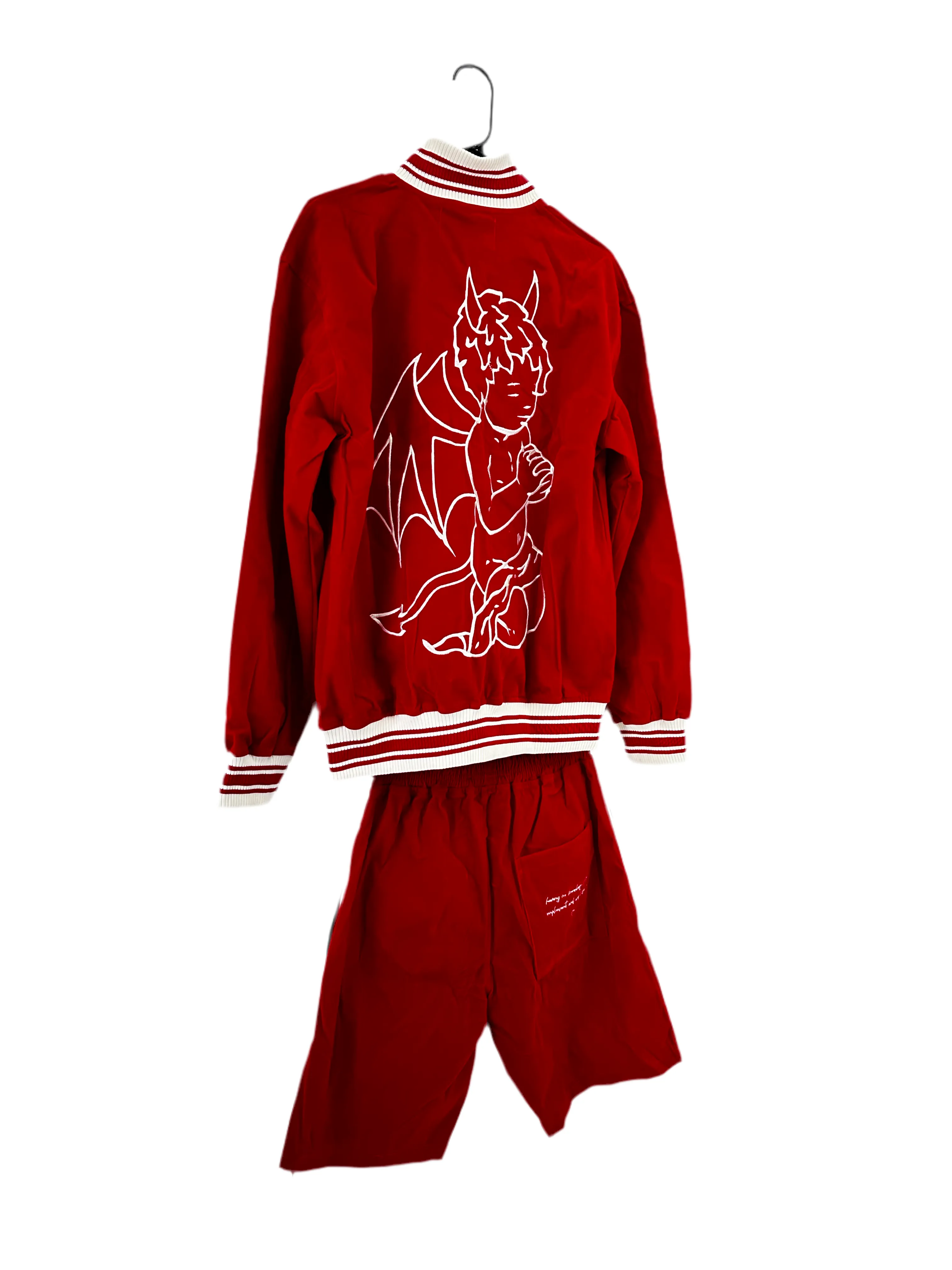 “ Red Velvet “ Velour Tracksuit