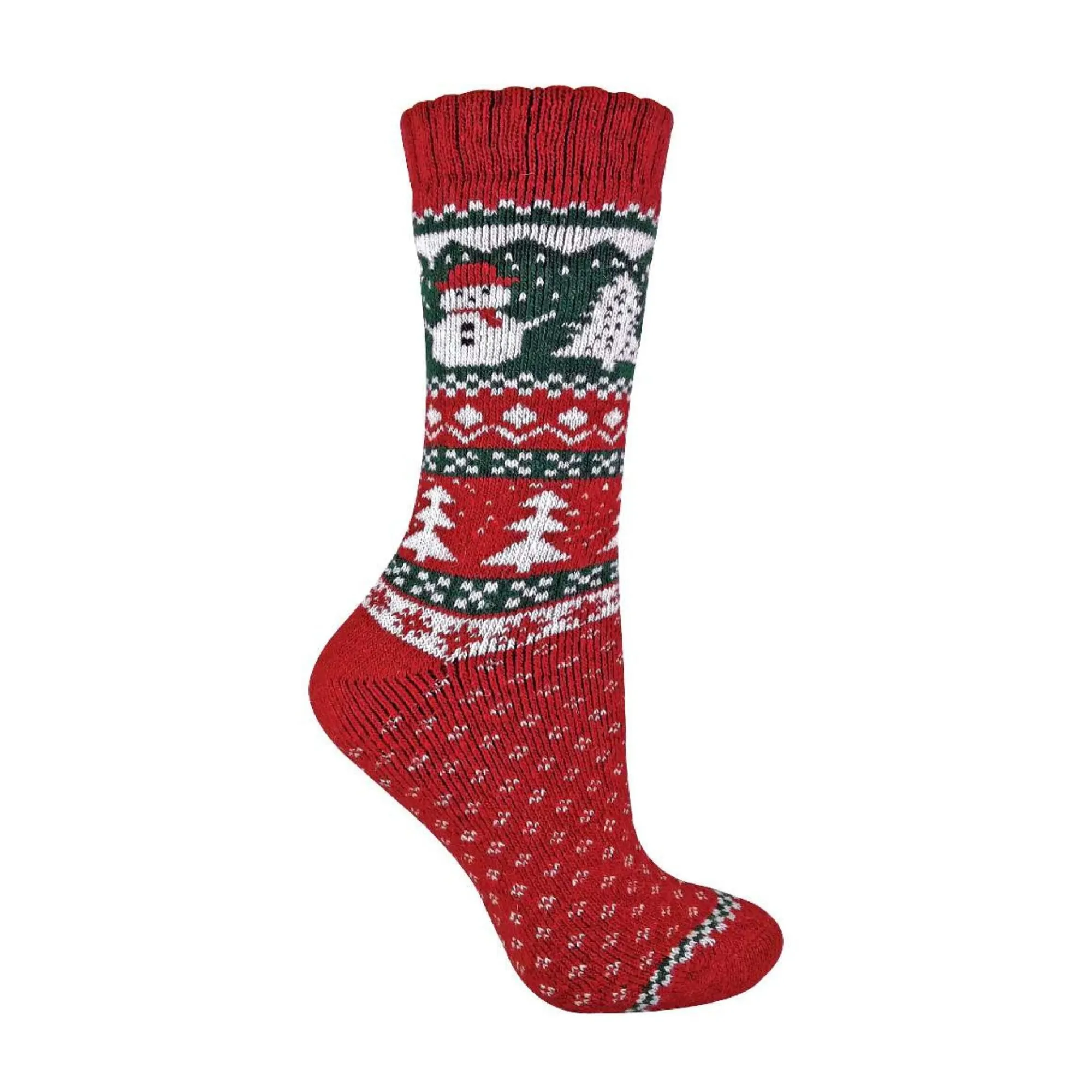 1 Pack Ladies Wool Christmas Novelty Socks
