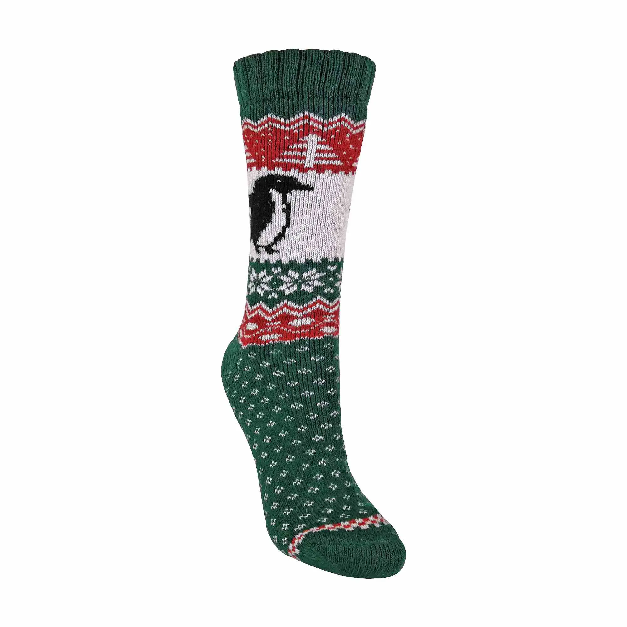 1 Pack Ladies Wool Christmas Novelty Socks