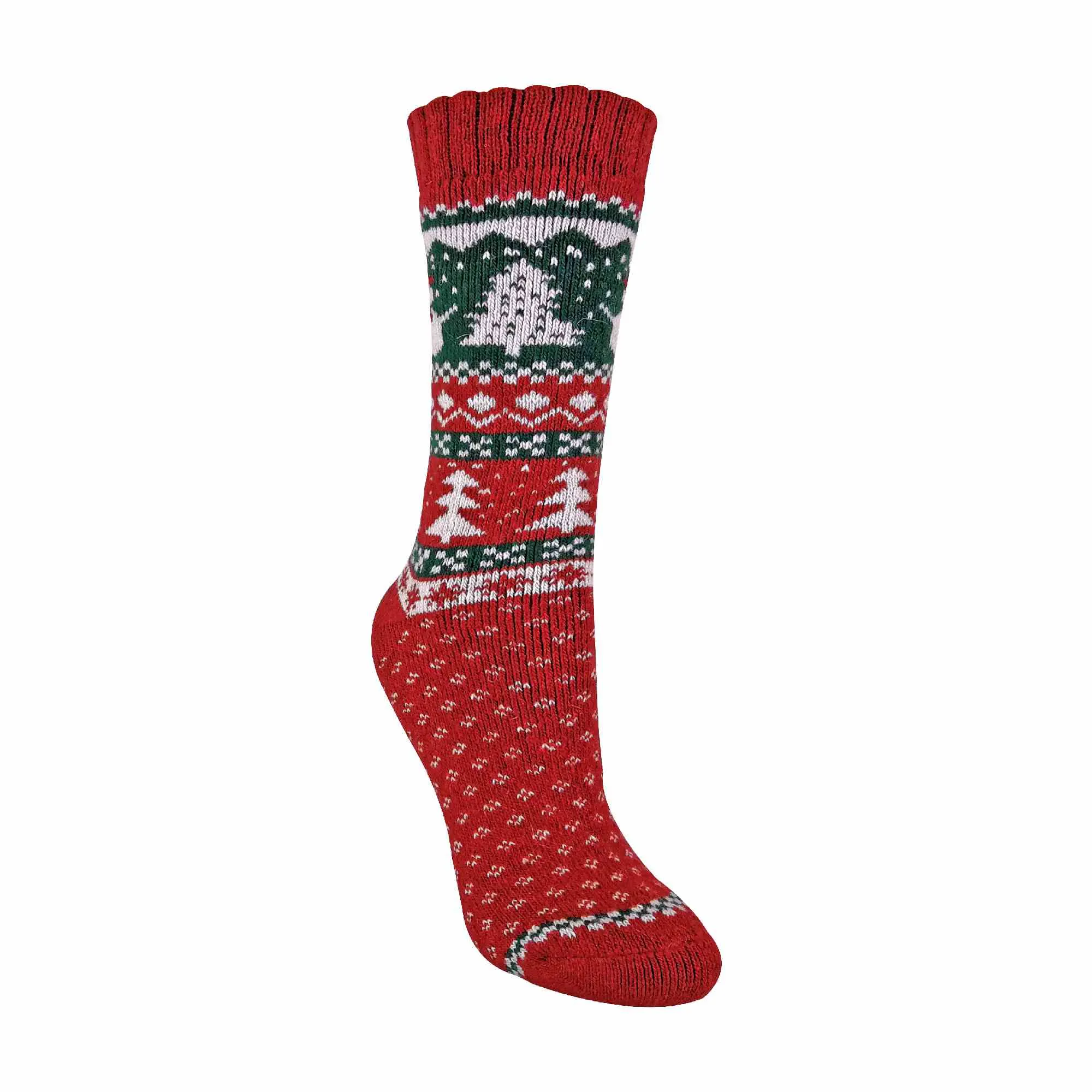 1 Pack Ladies Wool Christmas Novelty Socks