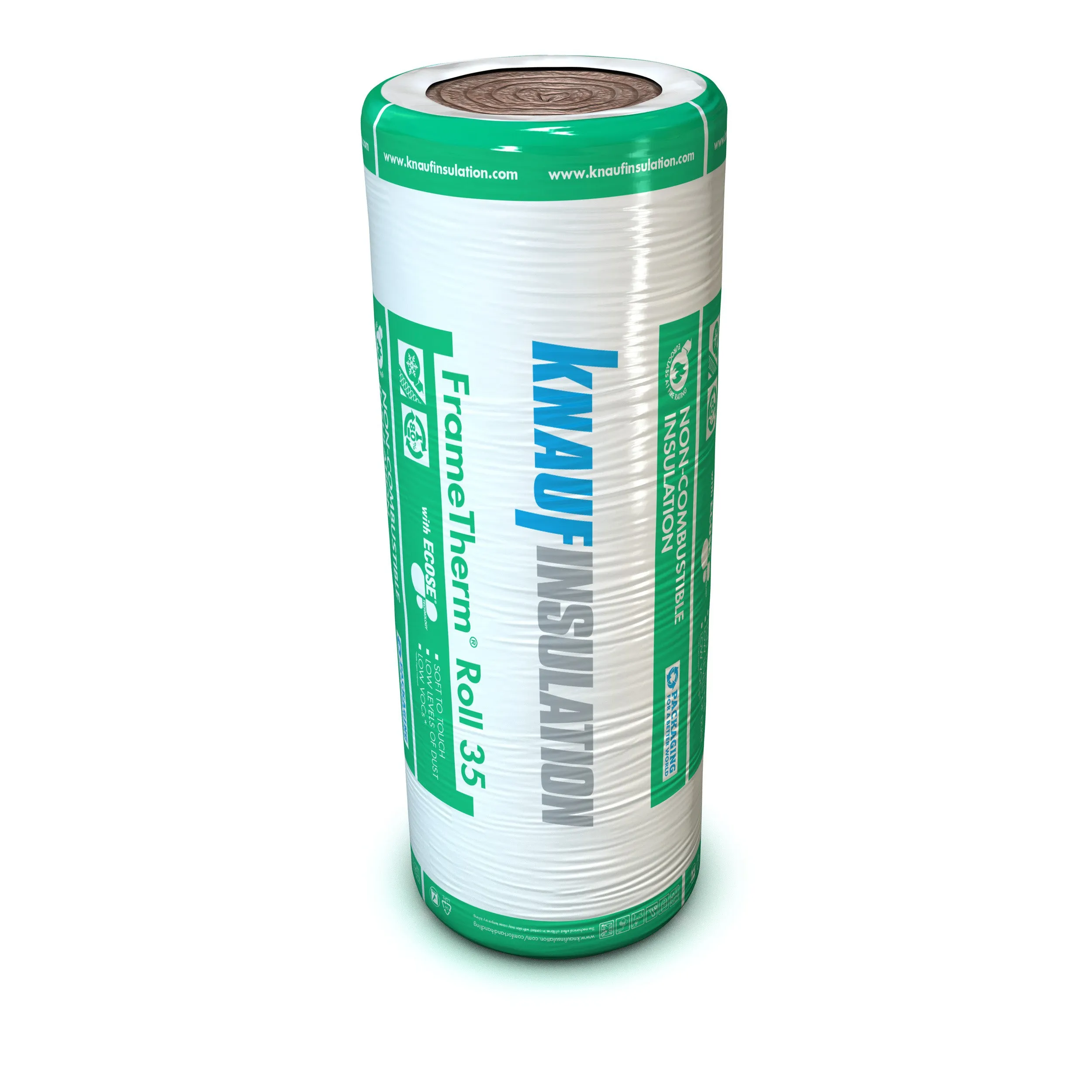 140mm Knauf FrameTherm® Roll 35 (2 x 570mm rolls) (4.45m²)