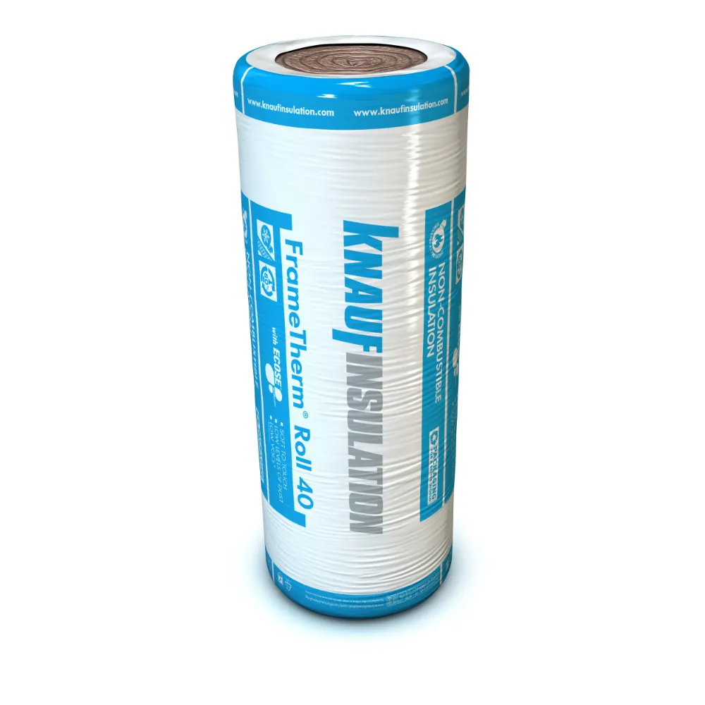 140mm Knauf FrameTherm® Roll 40 (2 x 570mm rolls) (9.14m²)