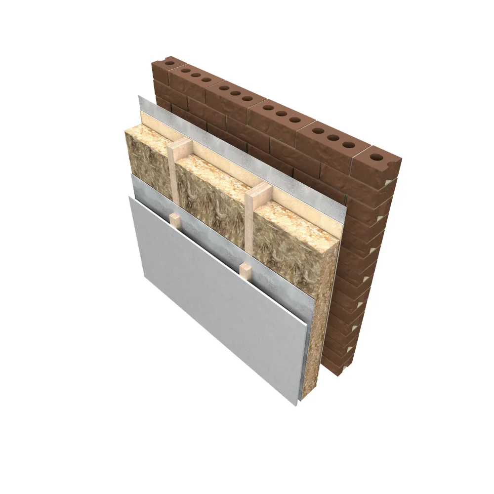 140mm Knauf FrameTherm® Roll 40 (2 x 570mm rolls) (9.14m²)
