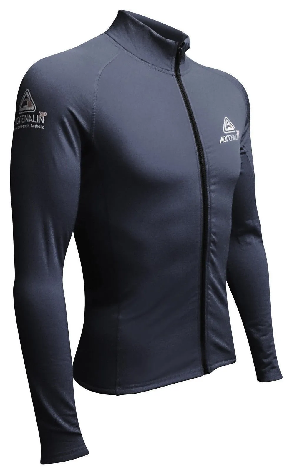 2P THERMAL ZIP LONG SLEEVE (BLACK)