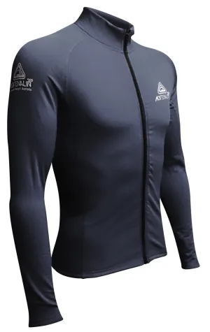 2P THERMAL ZIP LONG SLEEVE (BLACK)