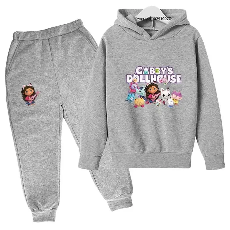 2pcs Hoodie Jogging Pants Tracksuits