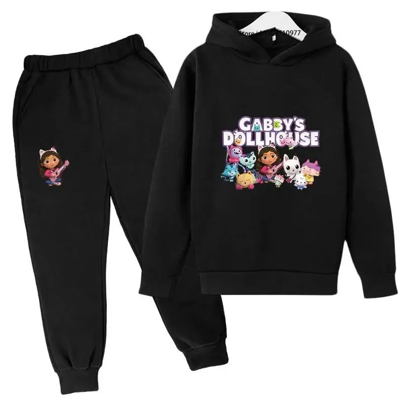2pcs Hoodie Jogging Pants Tracksuits