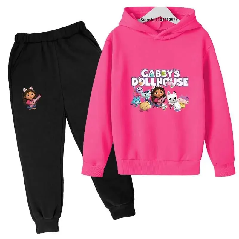 2pcs Hoodie Jogging Pants Tracksuits