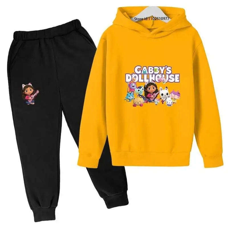2pcs Hoodie Jogging Pants Tracksuits