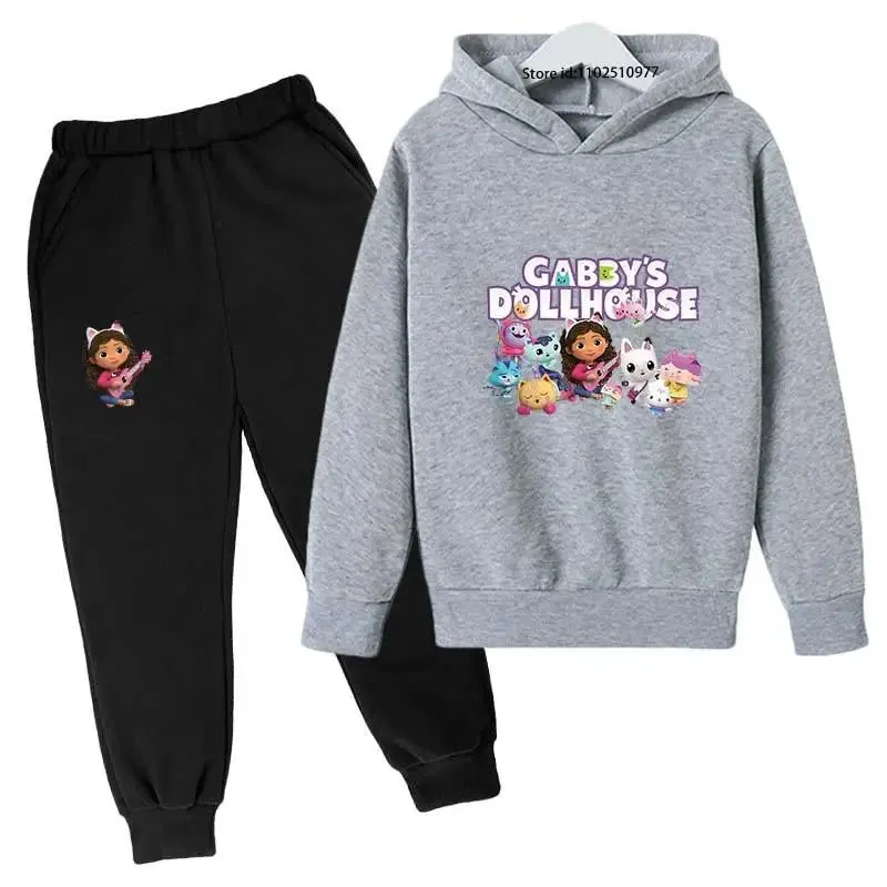 2pcs Hoodie Jogging Pants Tracksuits