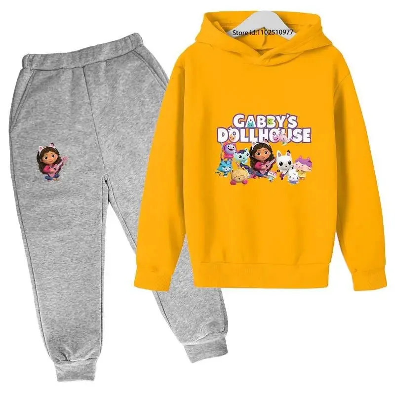 2pcs Hoodie Jogging Pants Tracksuits