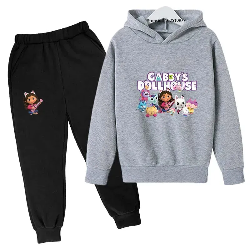 2pcs Hoodie Jogging Pants Tracksuits
