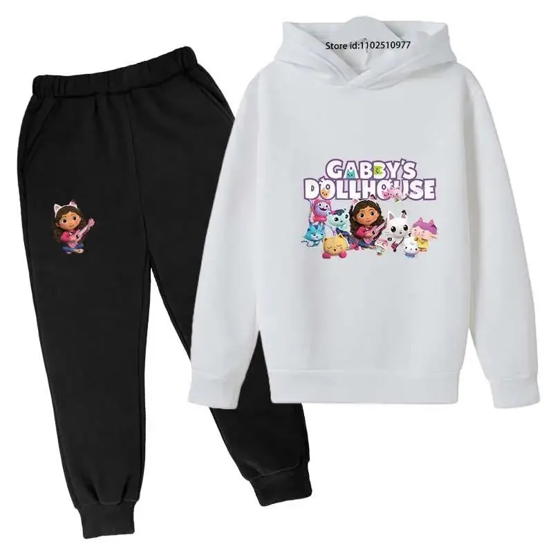 2pcs Hoodie Jogging Pants Tracksuits