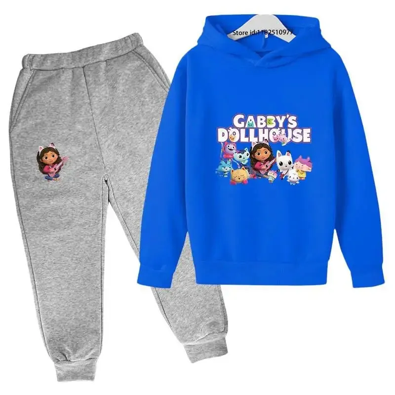 2pcs Hoodie Jogging Pants Tracksuits