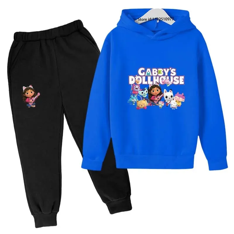 2pcs Hoodie Jogging Pants Tracksuits
