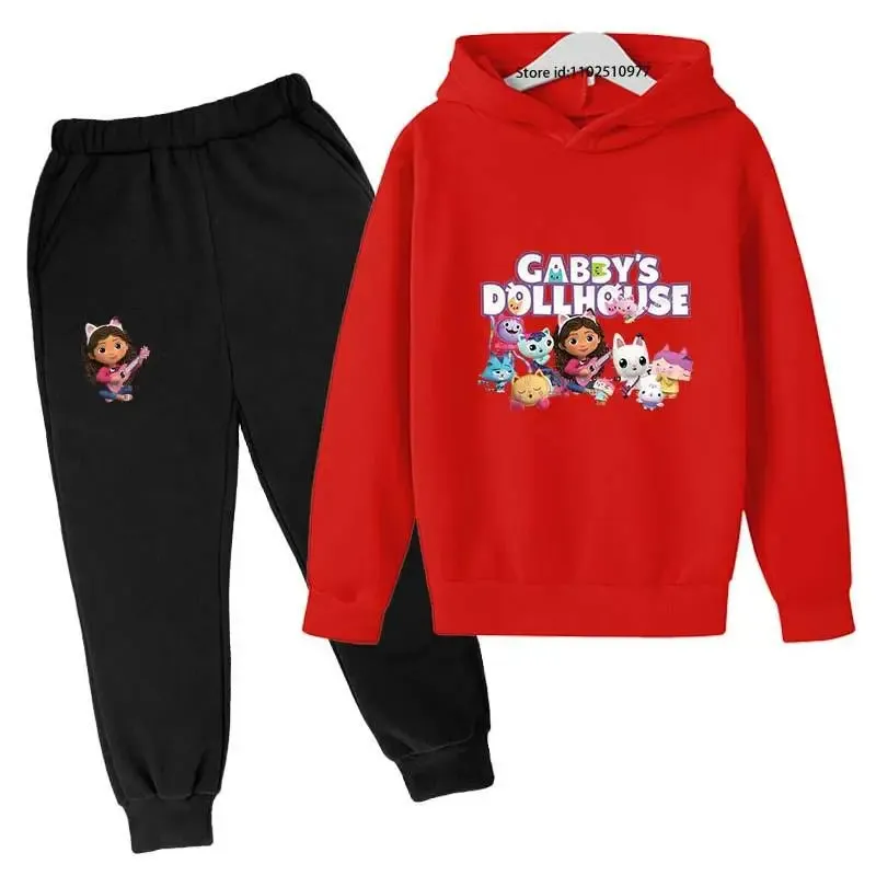 2pcs Hoodie Jogging Pants Tracksuits