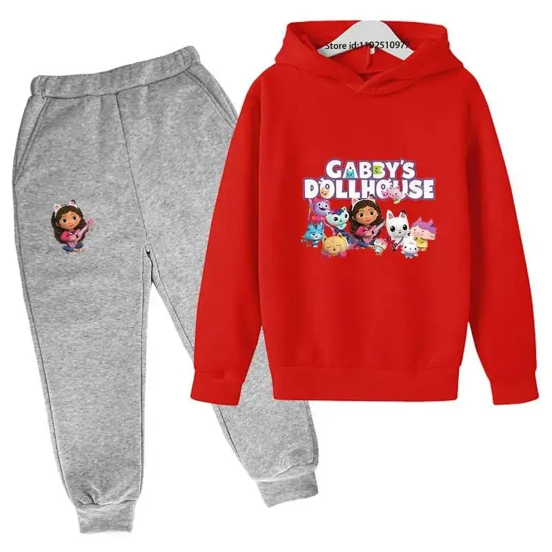 2pcs Hoodie Jogging Pants Tracksuits