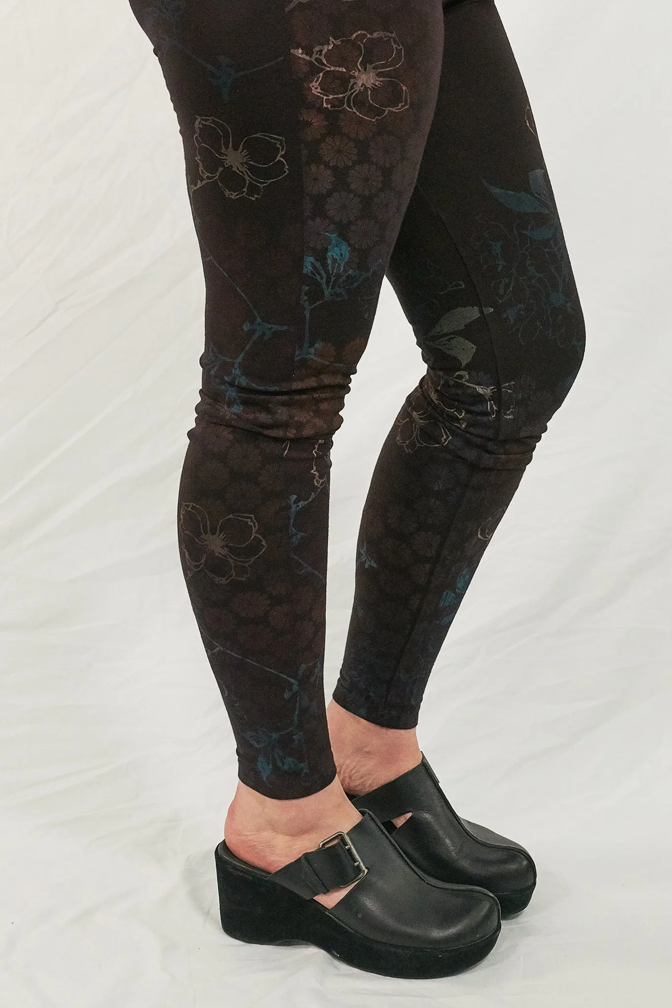 3136 Lightweight Leggings-Black Cherry-P