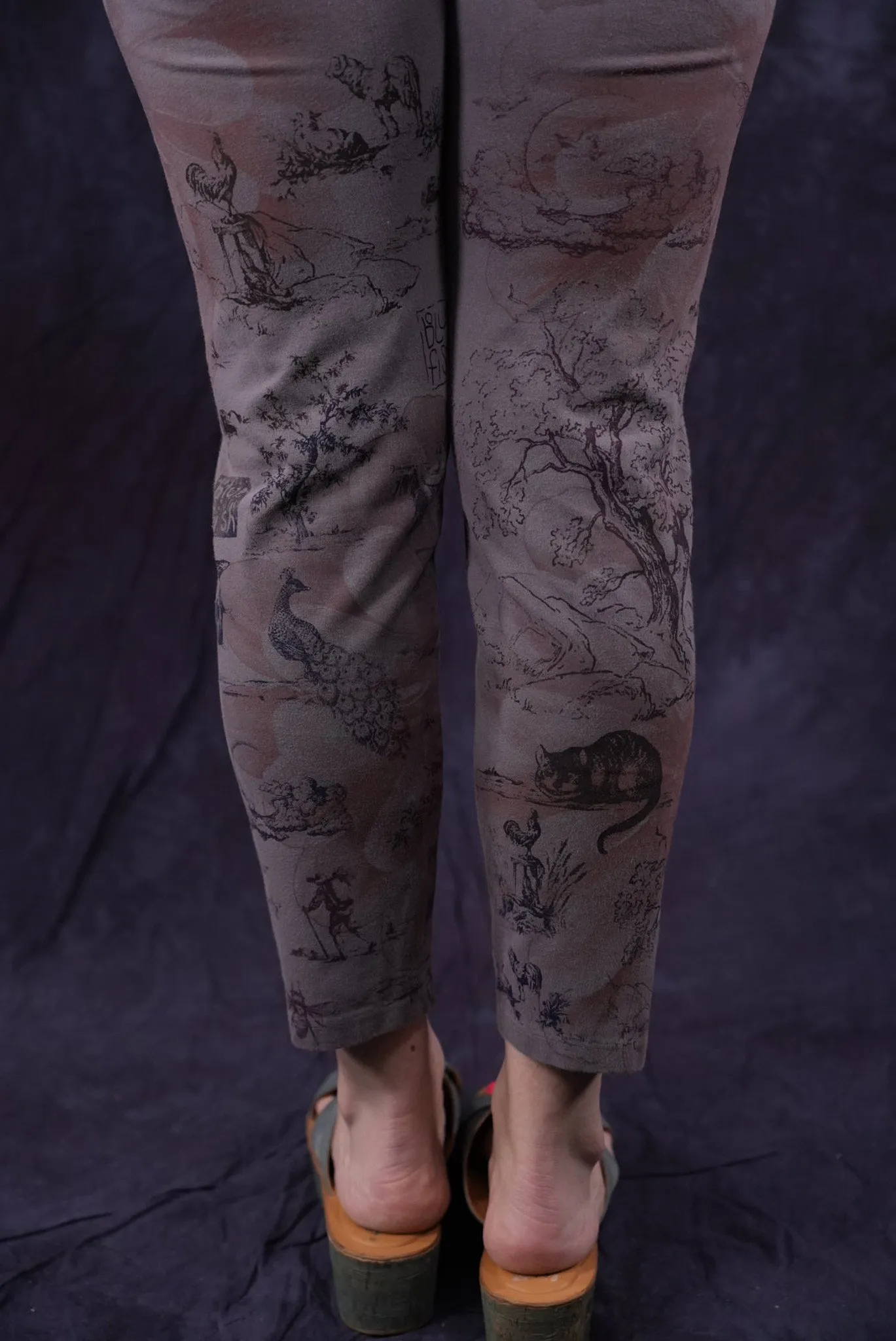 3167 Crop Legging Mineral-P