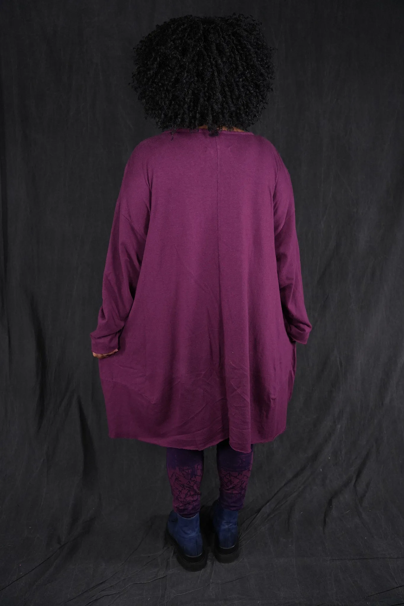 7240 Story Dress Fuchsia-Indigo Impressions