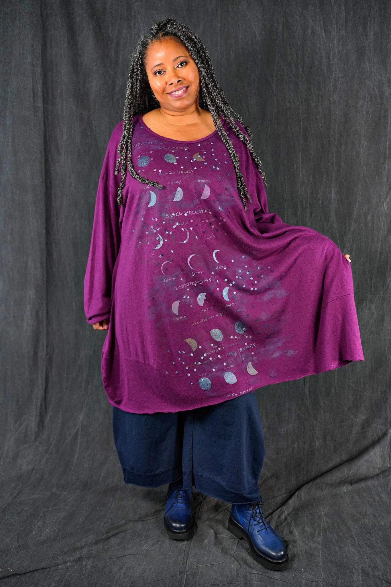 7240 Story Dress Fuchsia-P