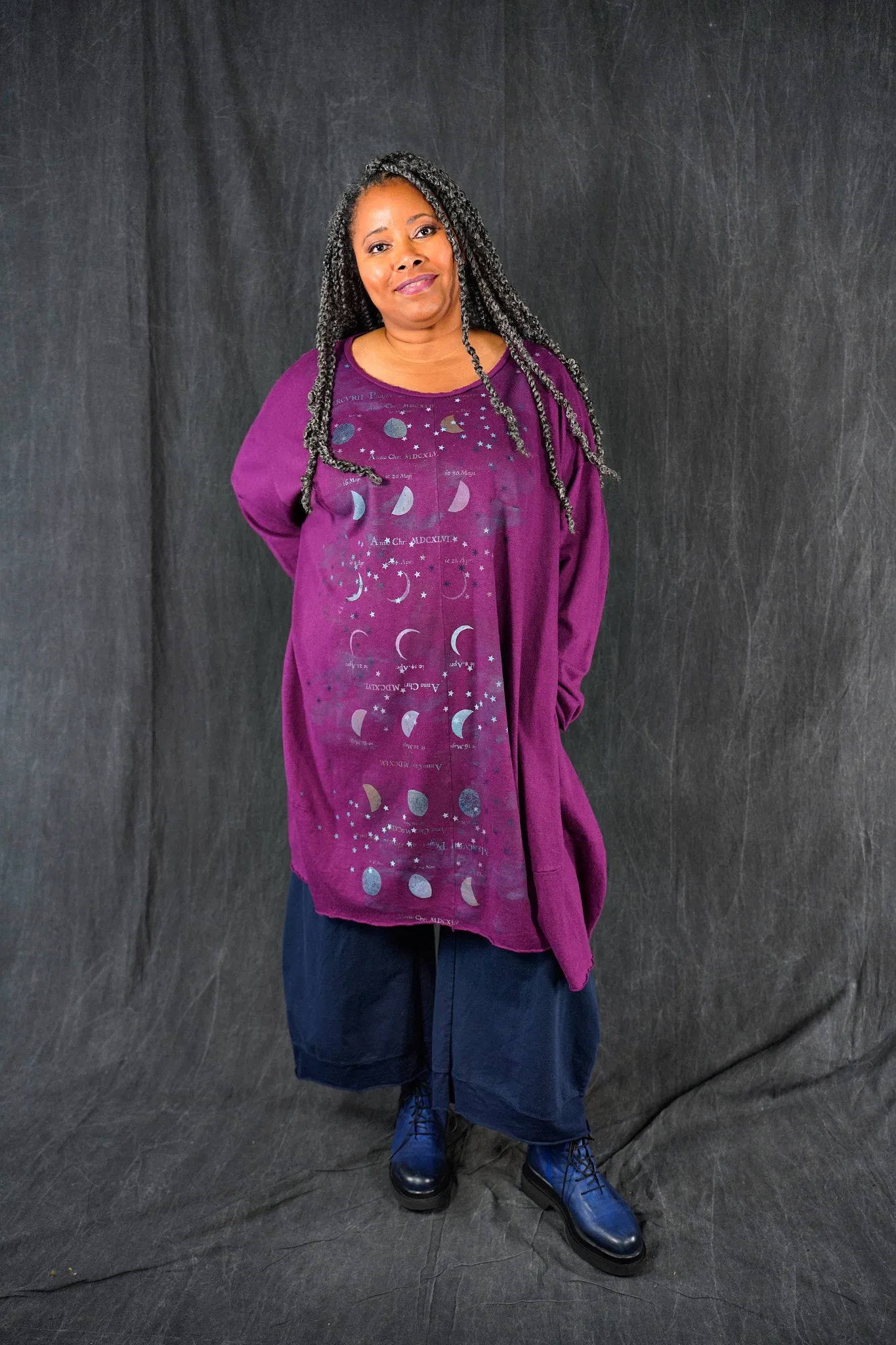 7240 Story Dress Fuchsia-P