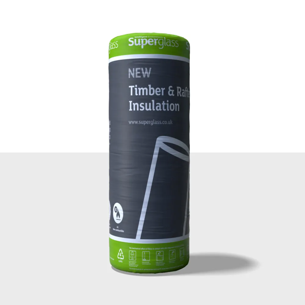 90mm Superglass Timber & Rafter Roll 32
