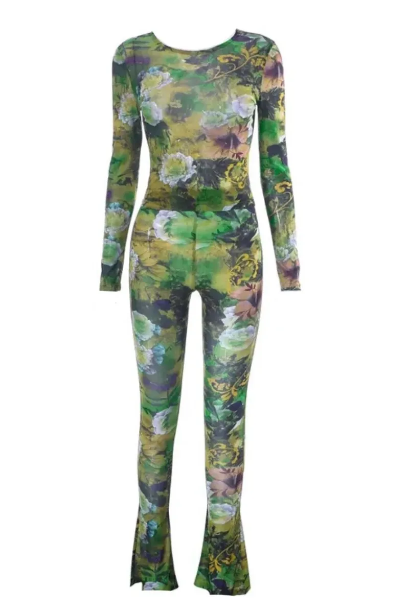 ACT BAD GREEN SHEER | SET
