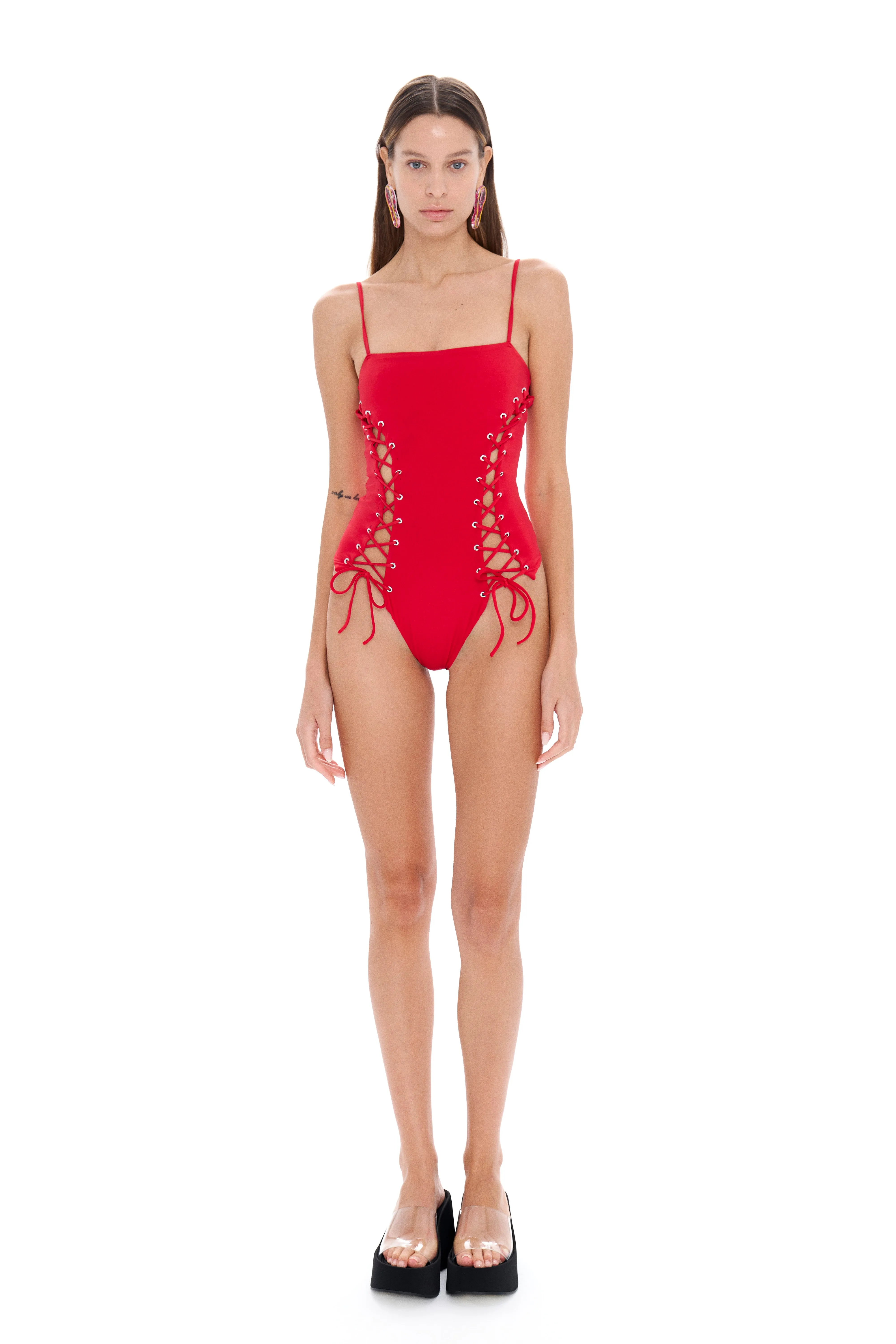 Ada Red Swimsuit