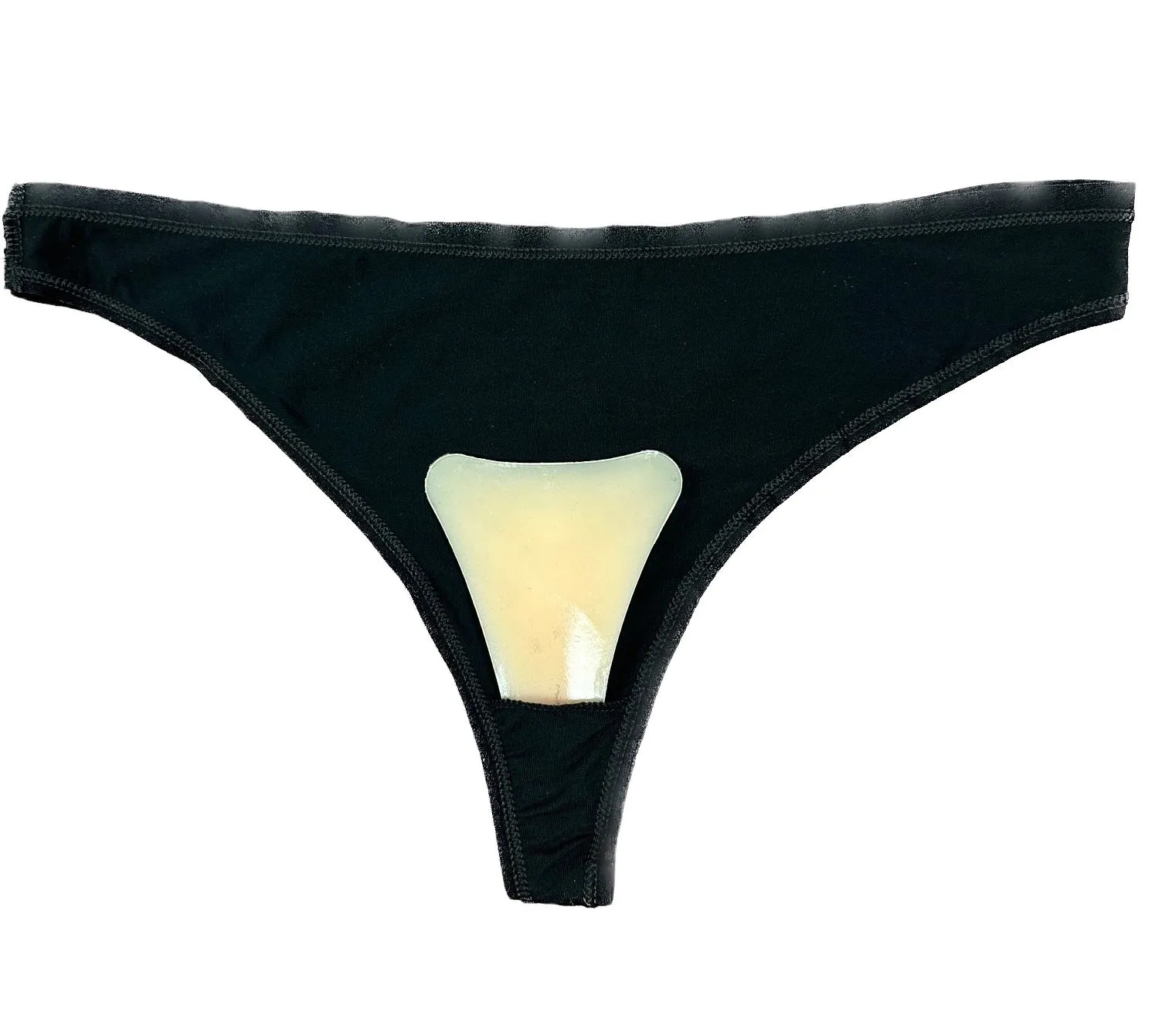 Alessandra B 3 Pack Camel Toe Concealer - Glue Free Silicone Insert -M7726