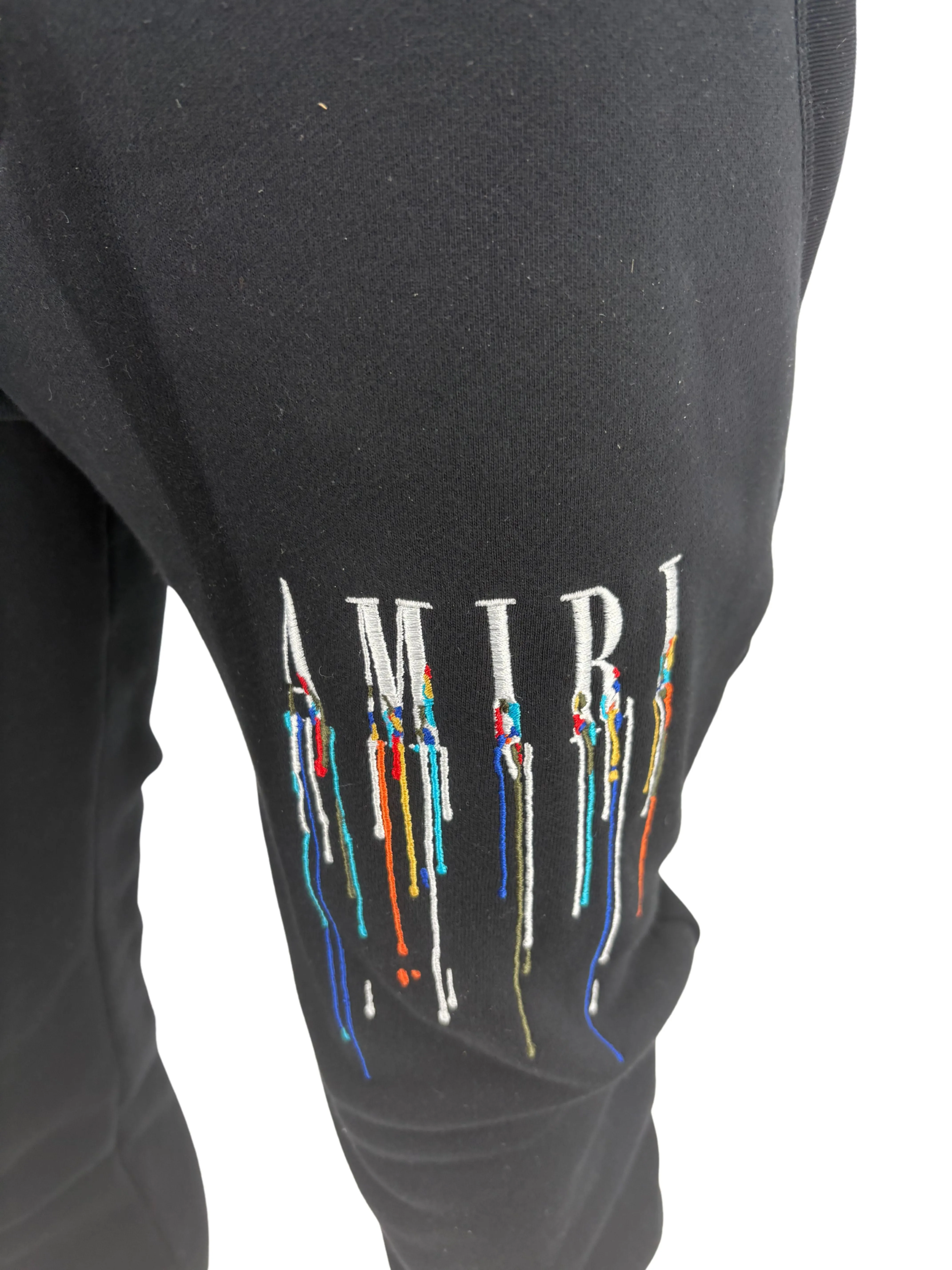 AMIRI Paint Drip Core Logo Tracksuit - Black