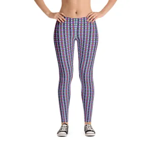 ANYTIME SKULLS Mid-Rise Leggings