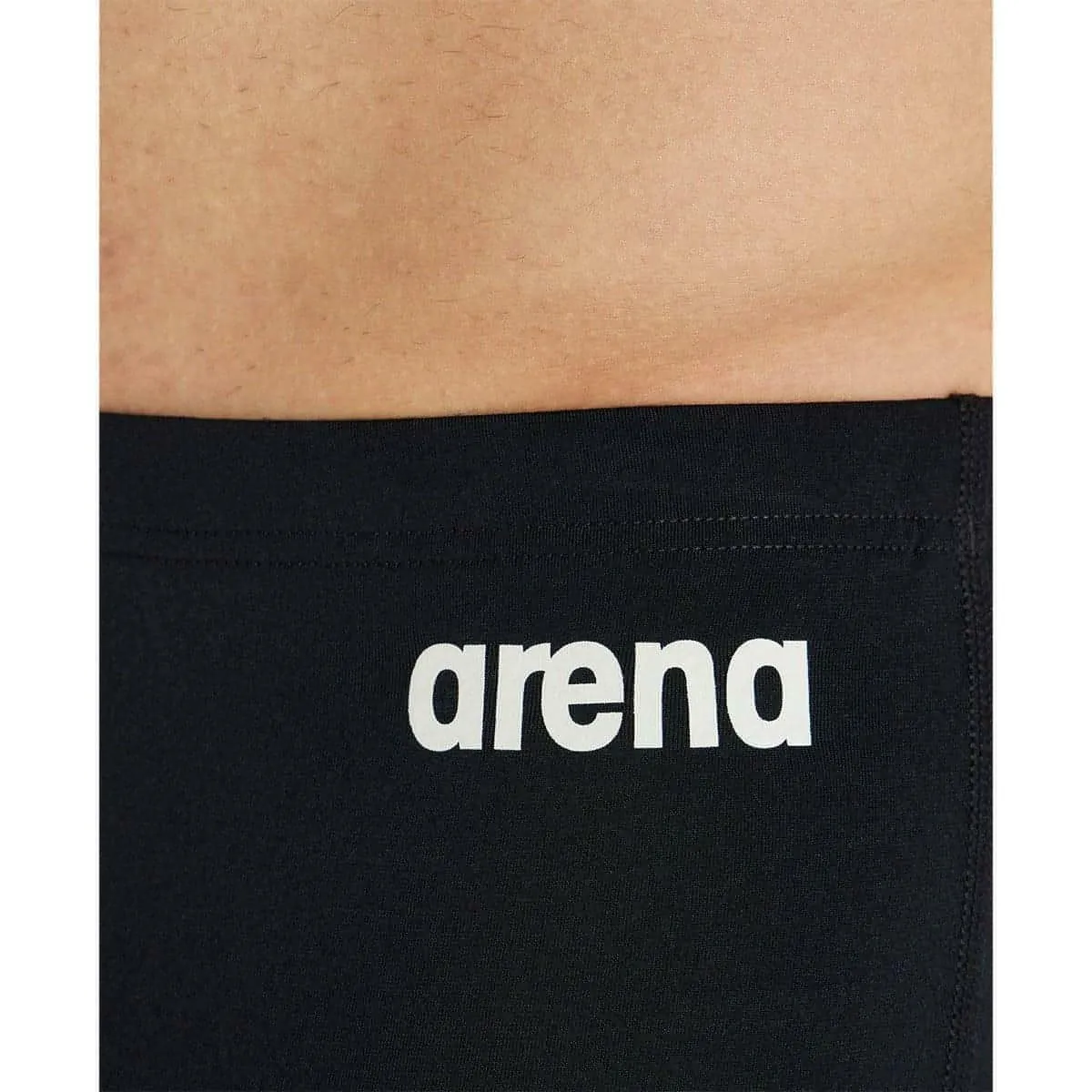 Arena Solid Mens Swim Shorts - Black