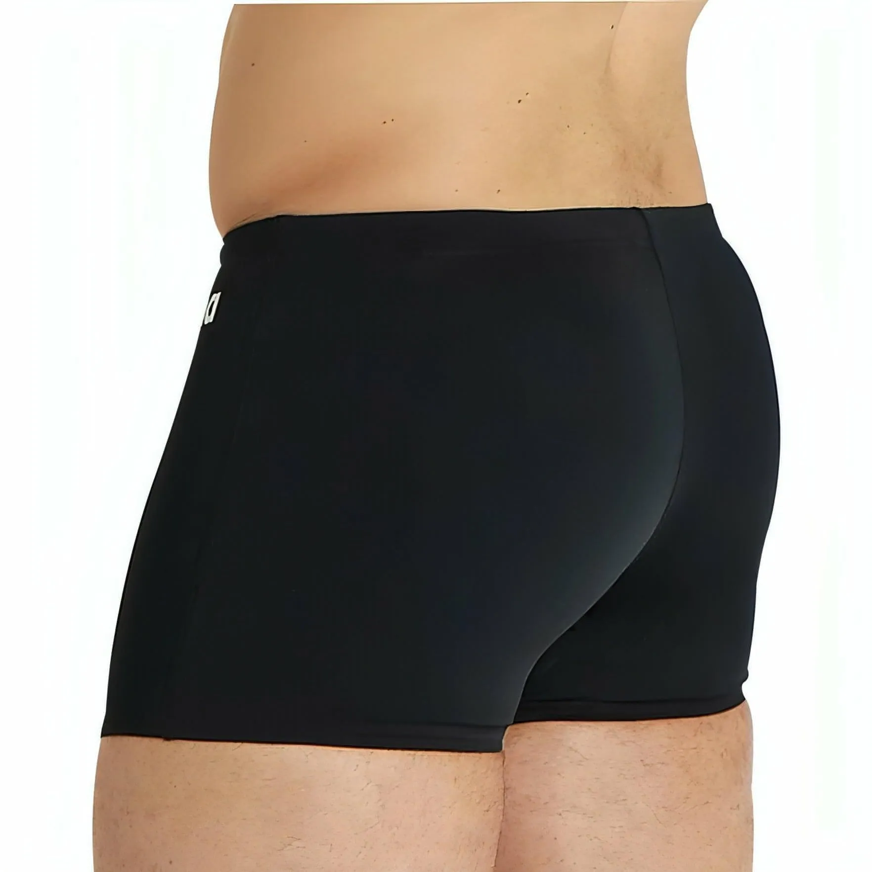 Arena Solid Mens Swim Shorts - Black