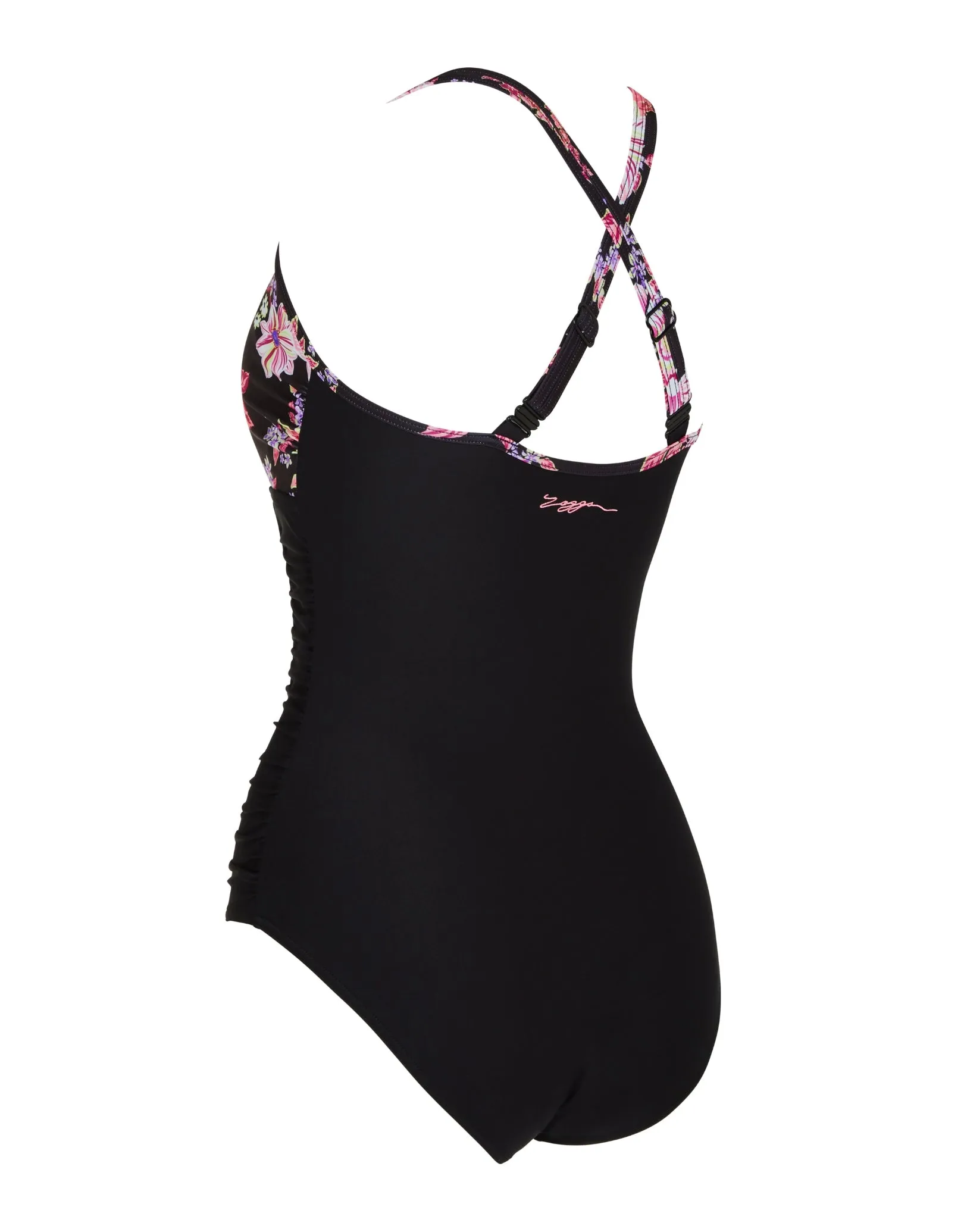 Artisan Multiway Swimsuit - Black/Pink