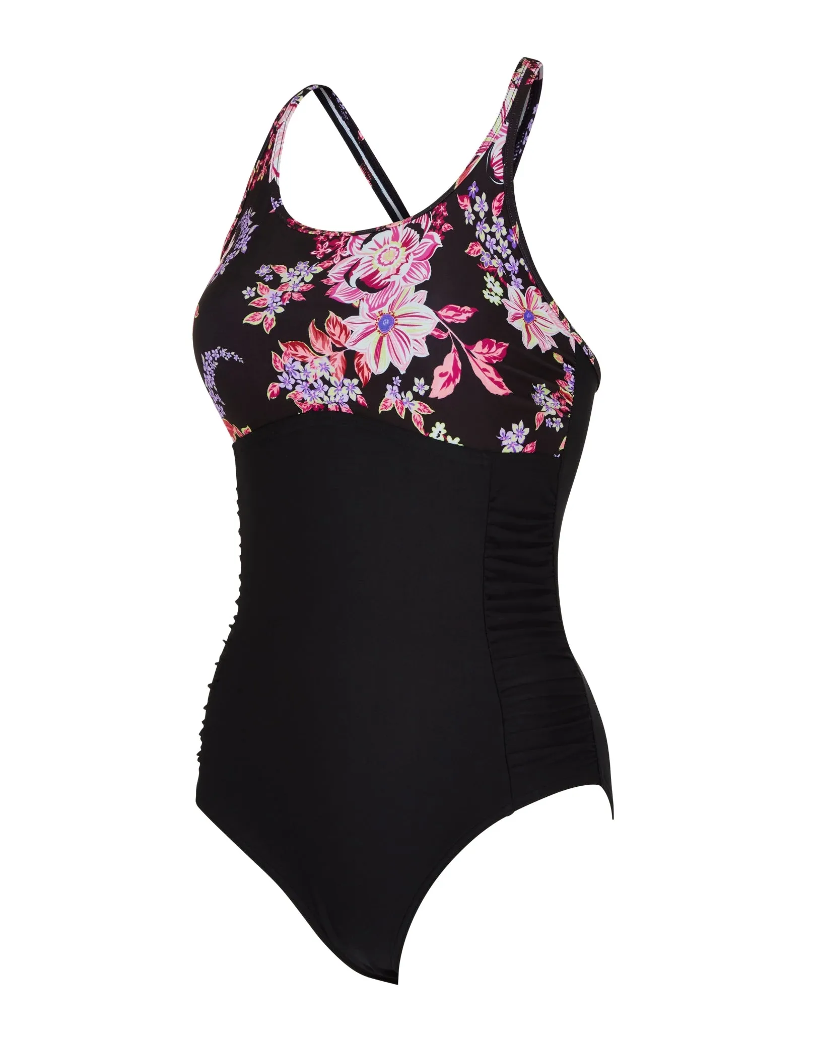 Artisan Multiway Swimsuit - Black/Pink