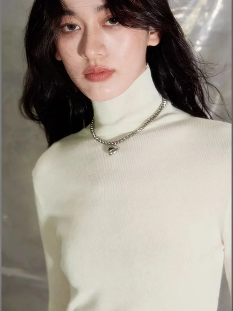 Australian wool basic bottoming shirt