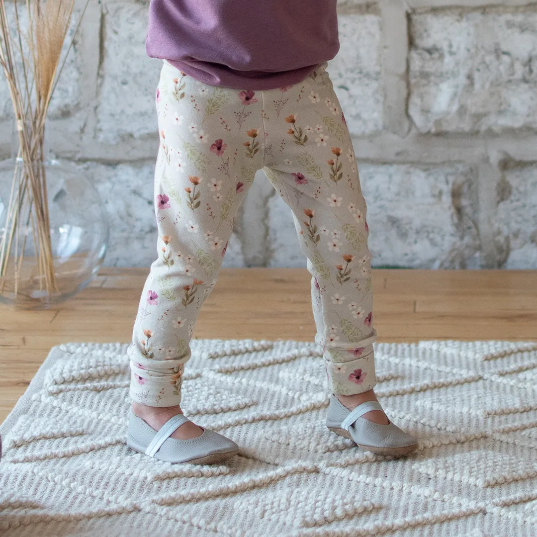 Autumn Blooms Grow-With-Me Leggings