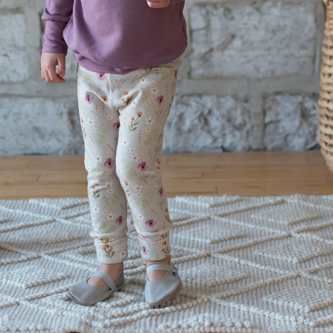 Autumn Blooms Grow-With-Me Leggings