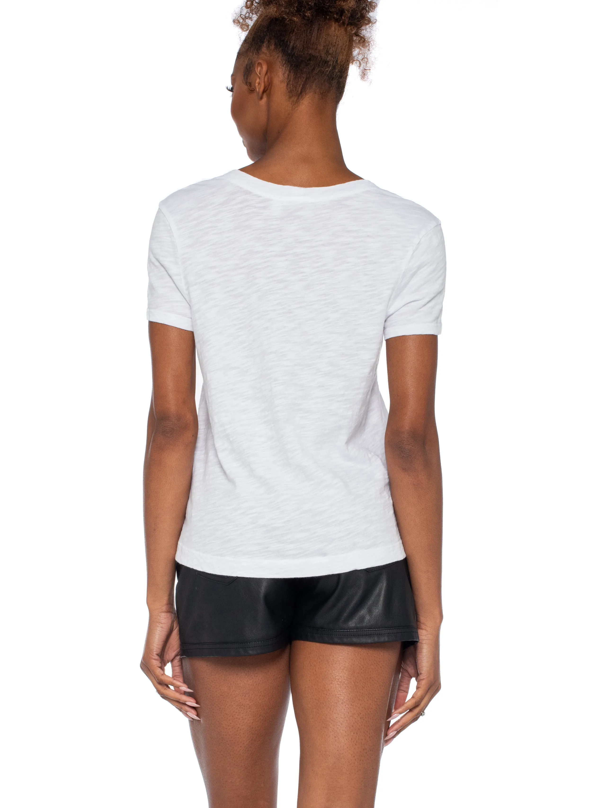Baby Fit Short Sleeve Open Low Neck