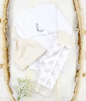 Baby Lamb  |  Organic Baby Set | Gender Neutral