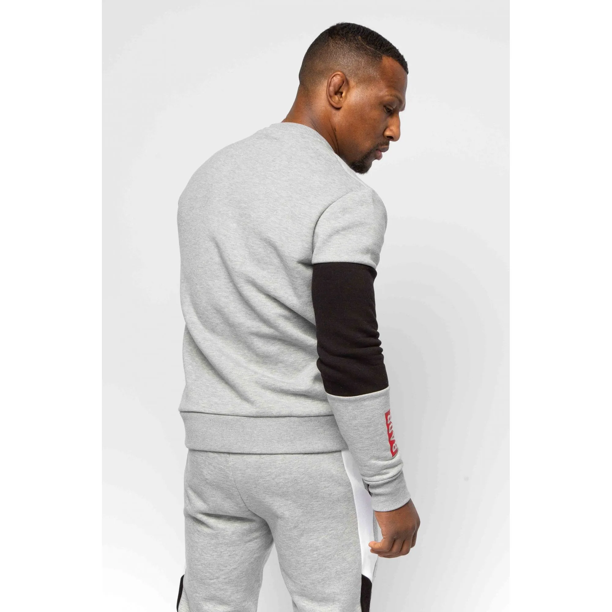 Badr Liddel Crew Neck Sweatshirt Grey