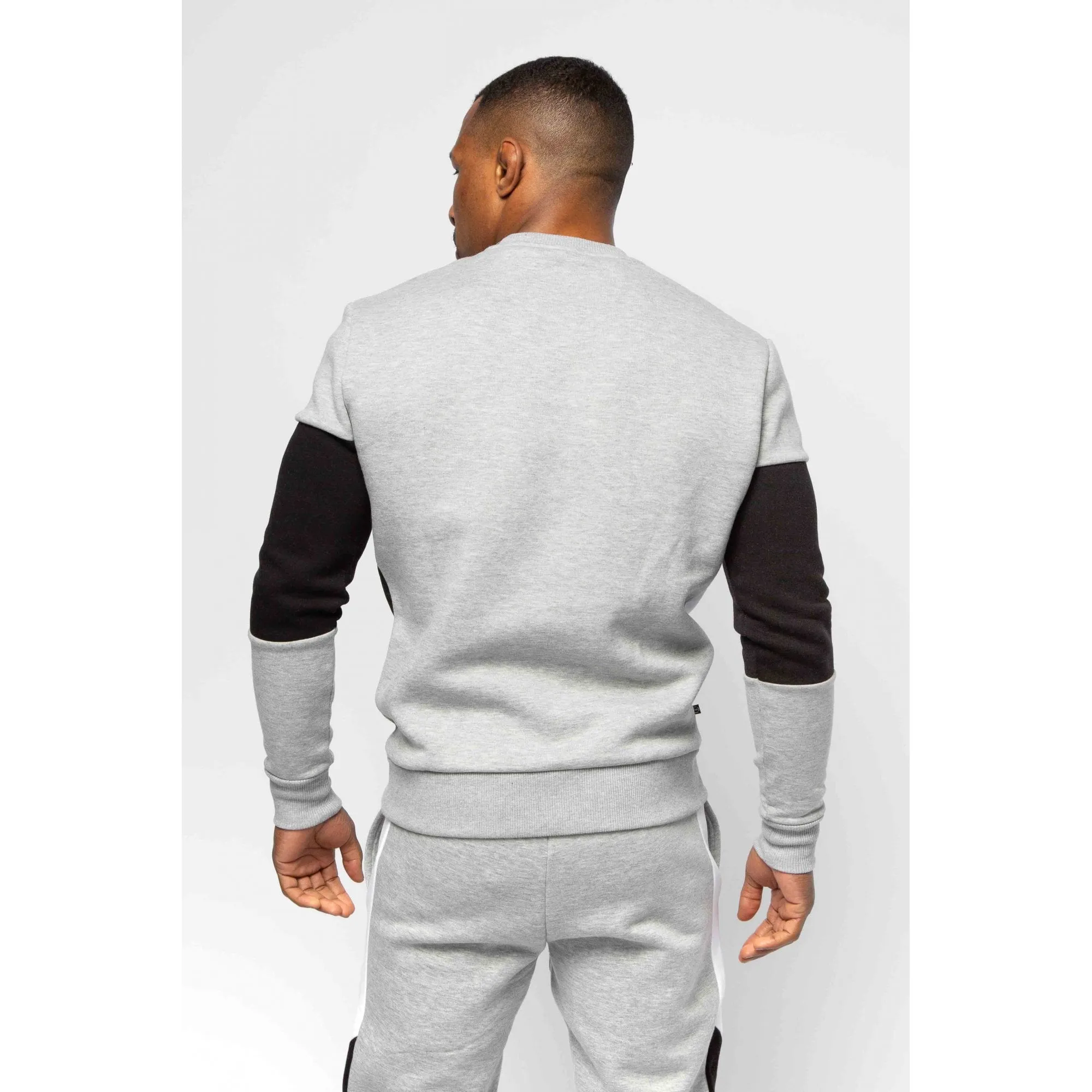 Badr Liddel Crew Neck Sweatshirt Grey