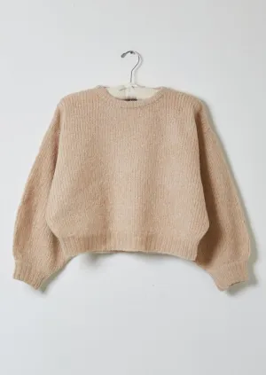 Balloon Sleeve Sweater, Grain