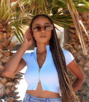 Banks Short Sleeve Top(Sky Blue)