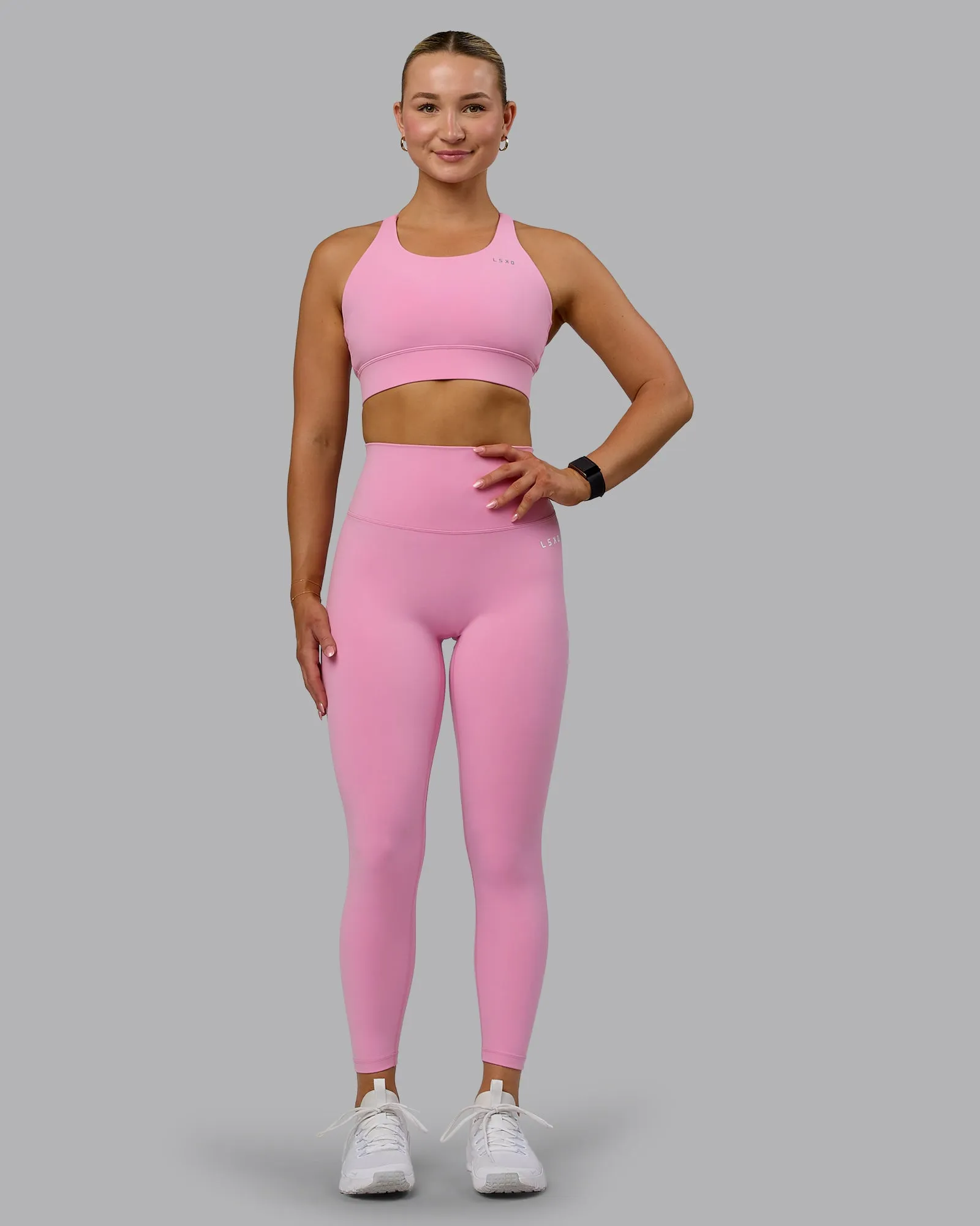 Base 2.0 7/8 Length Tights - Bubblegum