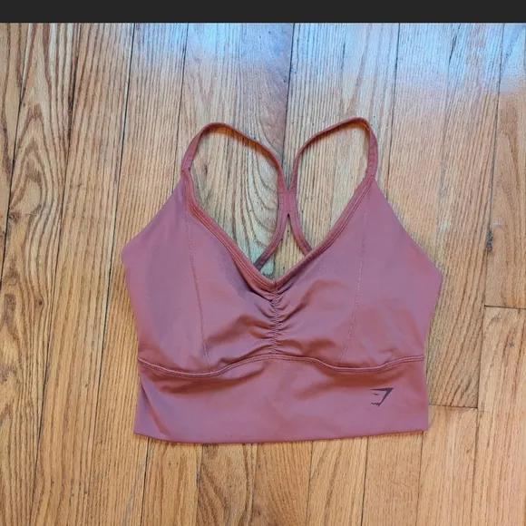 Black and Pink Sports Bra and Leggings Set
