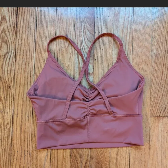 Black and Pink Sports Bra and Leggings Set