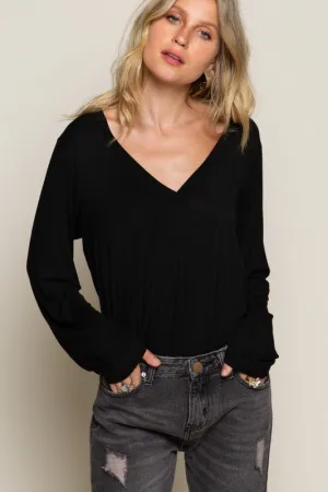 Black Good To Go Long Sleeve